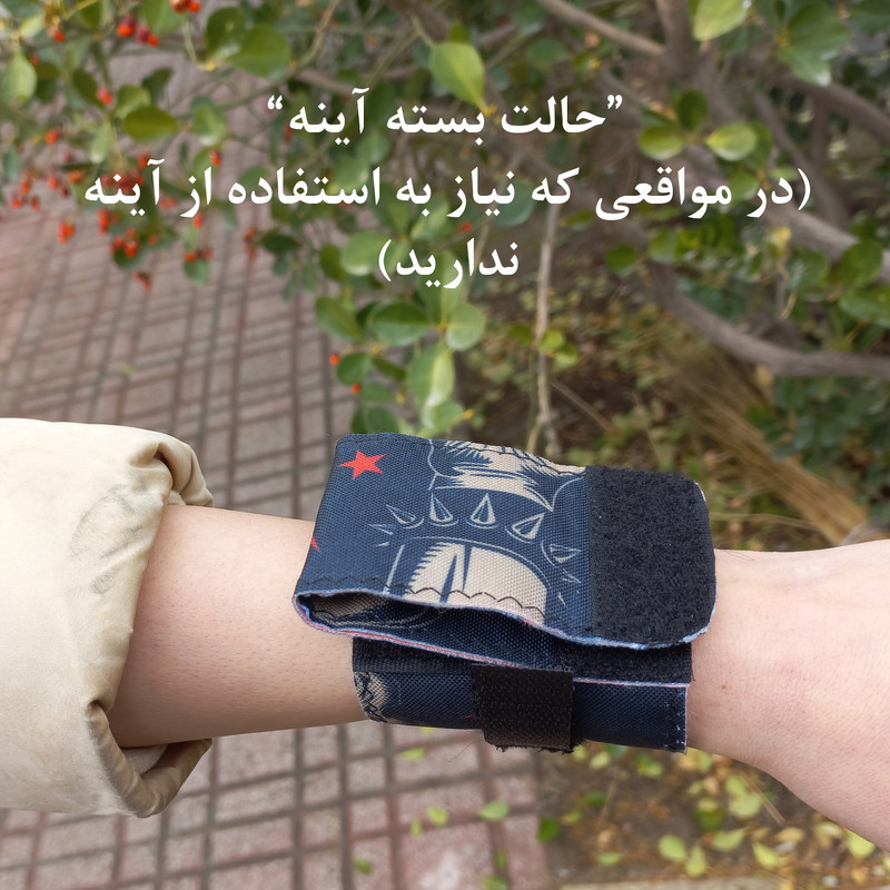 آینه دوچرخه مدل مچی کد Eli4502