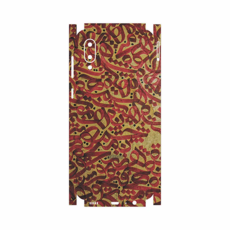 برچسب پوششی ماهوت مدل Nastaliq-6-FullSkin مناسب برای گوشی موبایل سامسونگ Galaxy A02