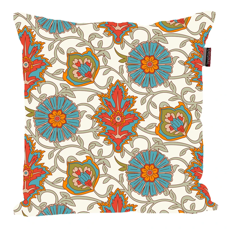 کوسن پاد آفرین مدل سنتی طرح فرش ایرانی کد PK40816