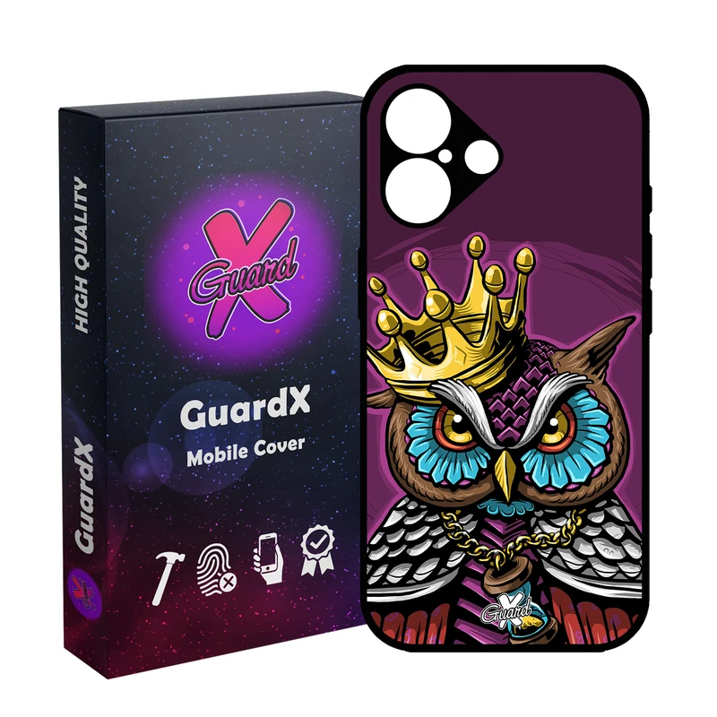 کاور گارد ایکس طرح Owl مدل 10081 مناسب برای گوشی موبایل اپل iPhone 16