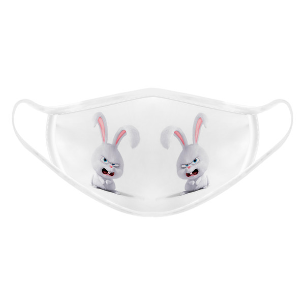 ماسک تزیینی صورت بچگانه طرح خرگوش عصبانی کد 617015