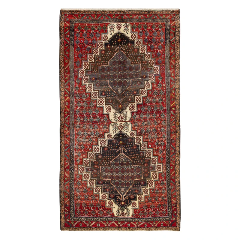 فرش دستبافت چهار و نیم متری طرح کلیایی کد 11.46.1652