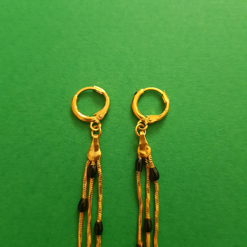 گوشواره دخترانه مدل میناکاری