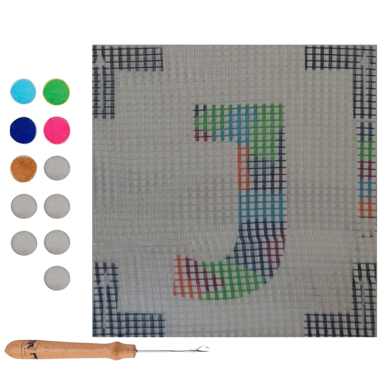 بسته فرشینه بافی مدل J-3006 مجموعه 13 عددی