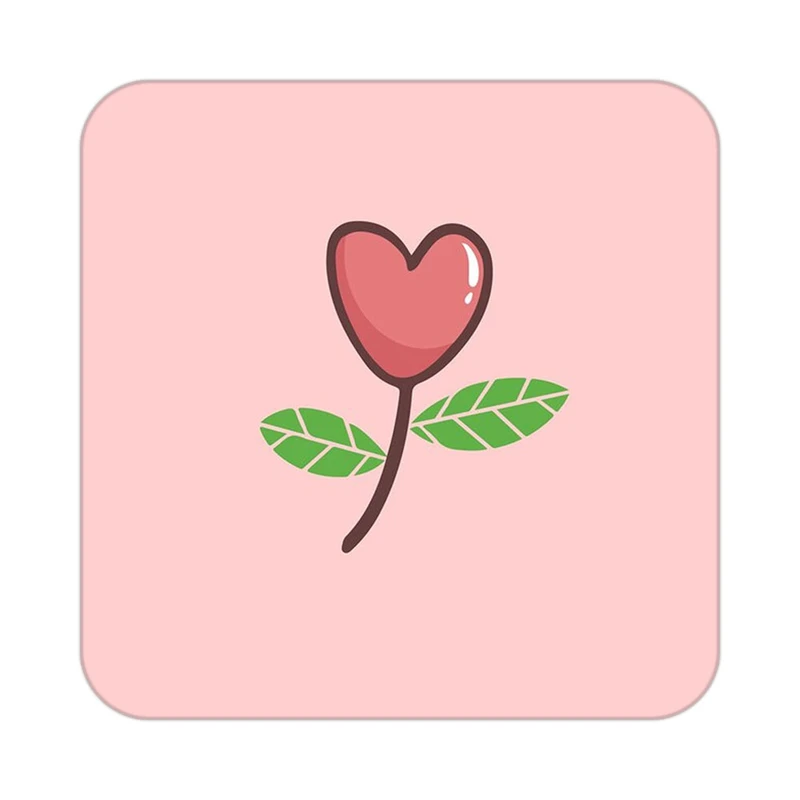 زیر لیوانی کاکتی طرح عاشقانه مدل mp39038