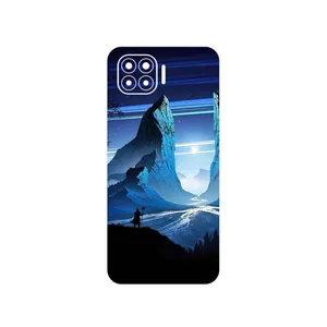 MAHOOT Blue Mountains Digital Art Cover Sticker for Oppo A93