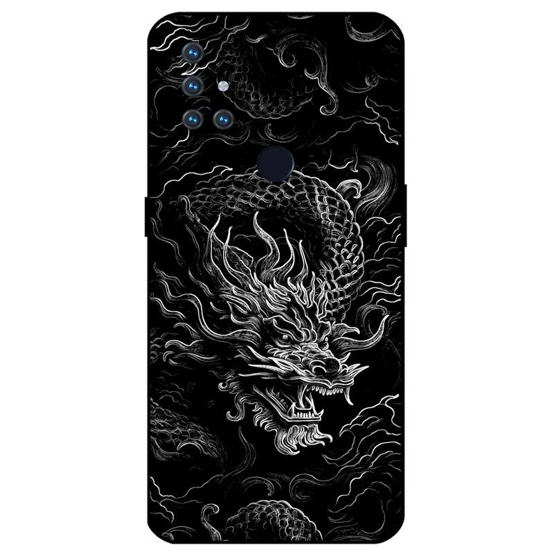 کاور مگافون طرح اژدها مدل 1897 مناسب برای گوشی موبایل وان پلاس Nord N10 5G  