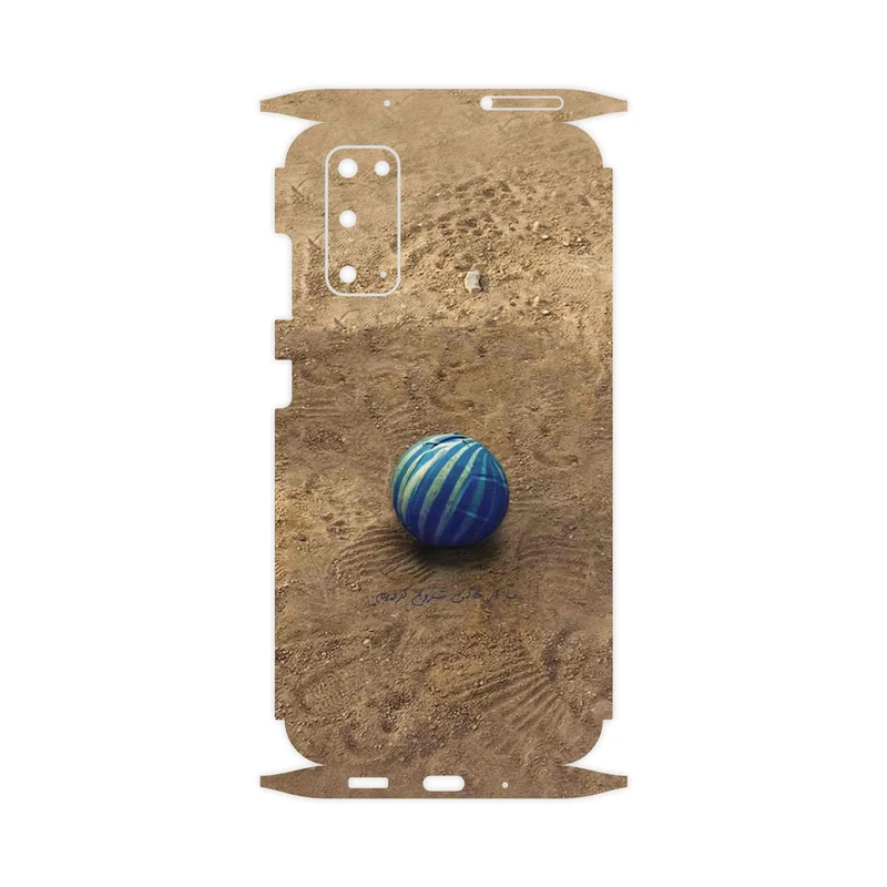 برچسب پوششی ماهوت مدل Ball Nostalgia-FullSkin مناسب برای گوشی موبایل سامسونگ Galaxy S20