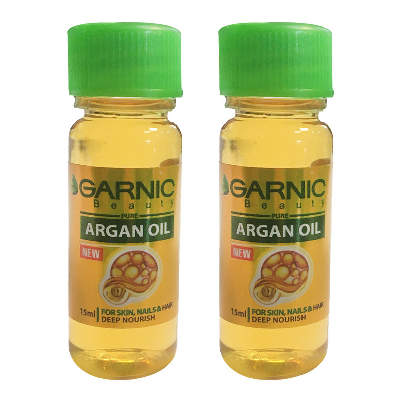روغن آرگان گارنیک مدل 2442 حجم 15میلی لیتر مجموعه 2 عددی