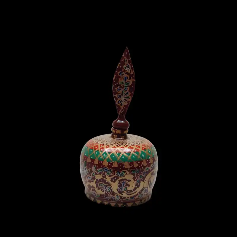 سرمه دان استخوانی طرح تذهیب کد 02