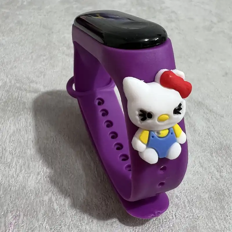 ساعت مچی دیجیتال بچگانه مدل ضد آب سیلیکونی کیتی فانتزی