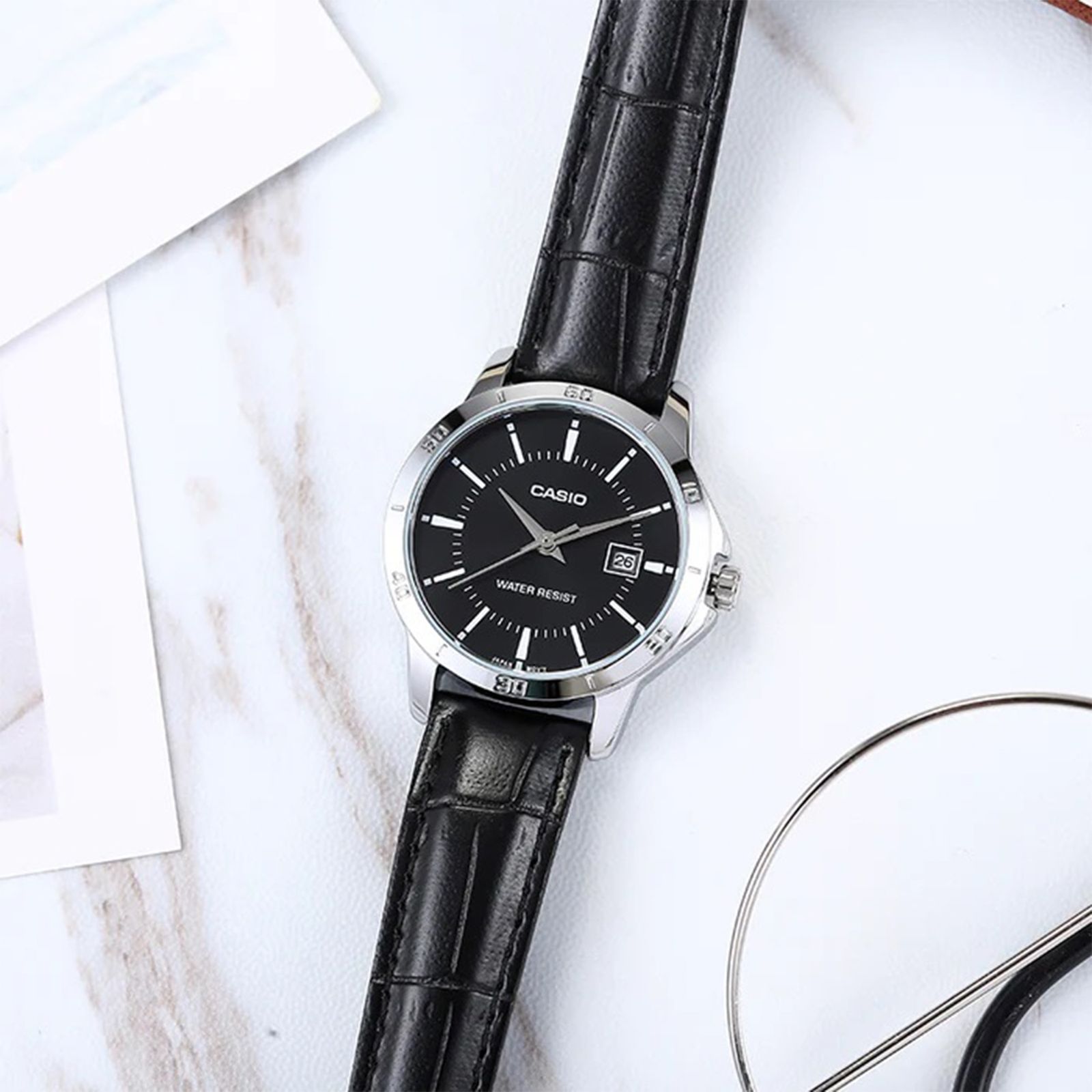 ساعت مچی عقربه ای زنانه کاسیو مدل LTP-V004L-1AUDF -  - 8