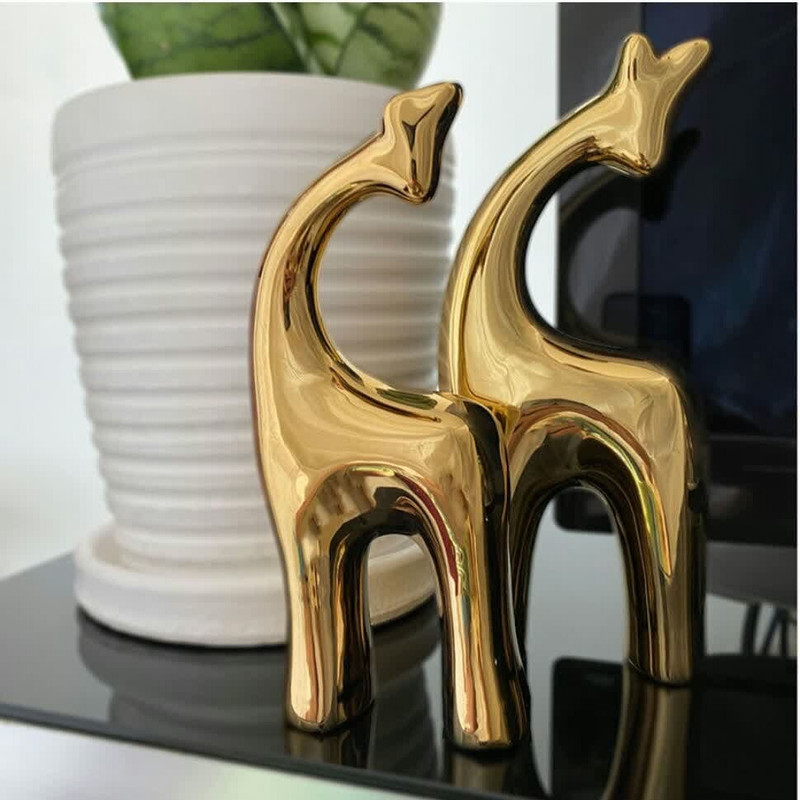 دکوری مدل زرافه مجموعه 2 عددی