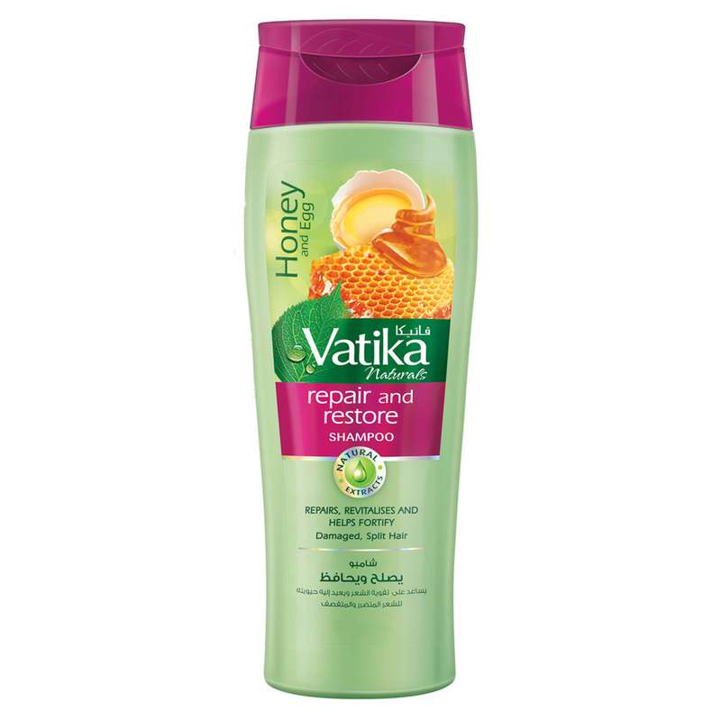 شامپو ترميم کننده مو واتيکا مدل Honey and Egg حجم 400 ميلی لیتر