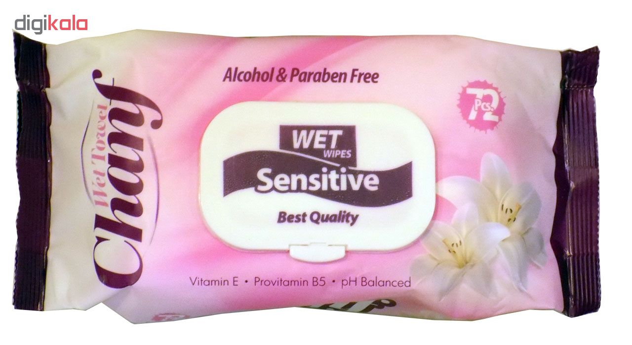 دستمال مرطوب چانف مدل LP200 بسته 72 عددی