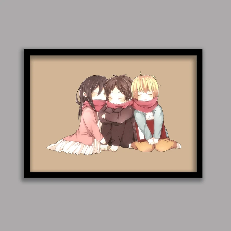 تابلو مدل انیمه اتک آن تایتان Attack on Titan کد LA-G10415-2