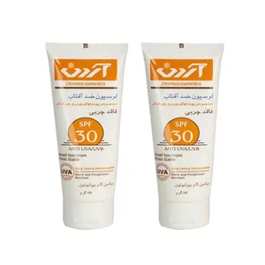 لوسیون ضد آفتاب آردن مدل Dermocosmetics حجم 75 میلی لیتر مجموعه 2 عددی