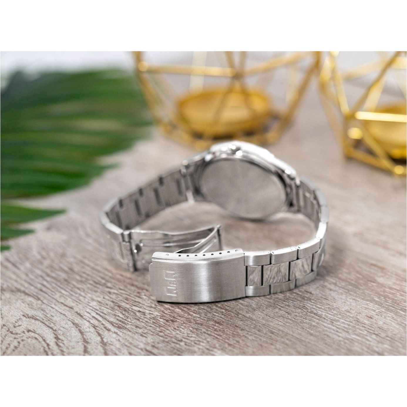 ساعت مچی عقربهای کوارتز مردانه کیو اند کیو مدل C214-212 - - 7