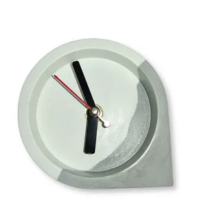 ساعت رومیزی بتنی مدل meta_003