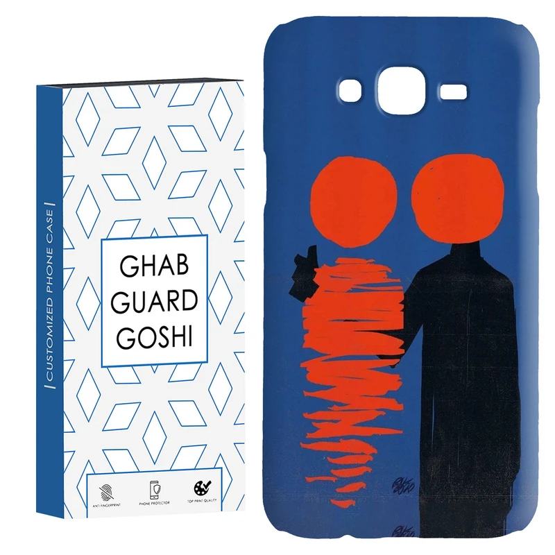 کاور قاب گارد گوشی طرح مینیمال کد Dimo-243 مناسب برای گوشی موبایل سامسونگ Galaxy J7 2015 / J7 core / J700