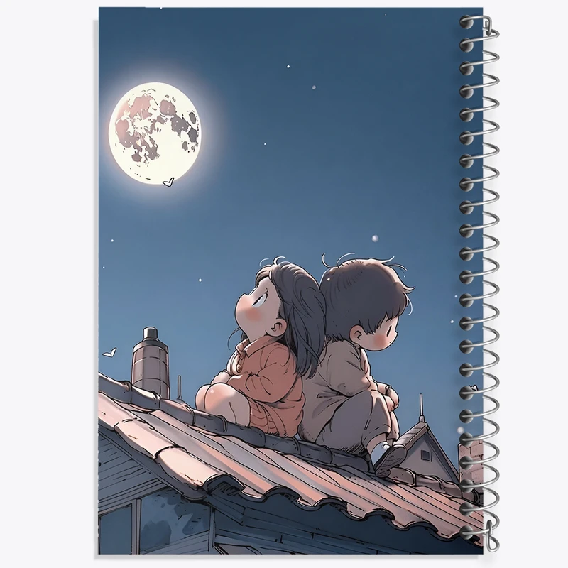 دفتر مشق 50 برگ خندالو طرح کودکانه کیوت کد F7278