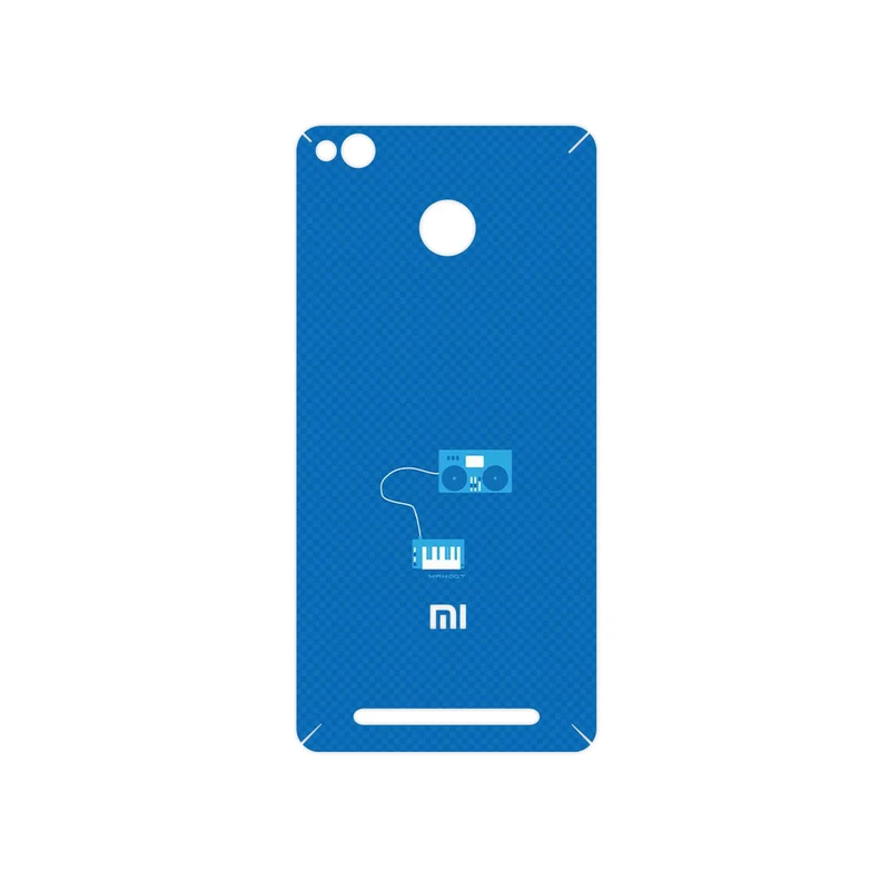 برچسب پوششی ماهوت مدل Minimal DJ Icon مناسب برای گوشی موبایل شیائومی Redmi 3 Pro