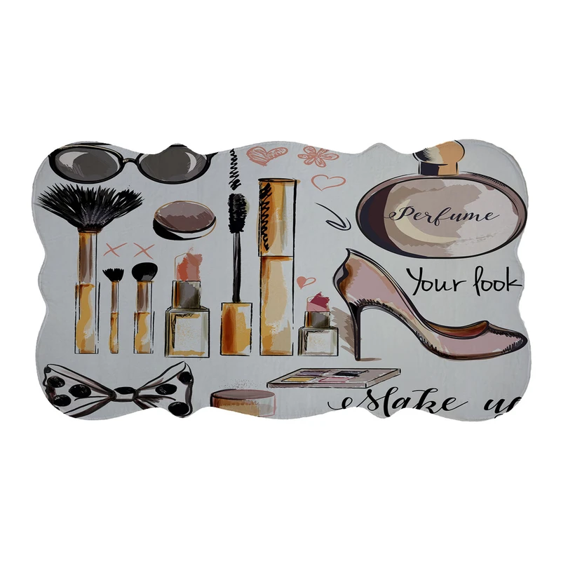 پادری طرح لوازم آرایشی کد 8457 سایز 110×60 سانتی متر