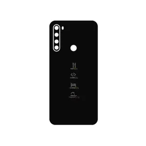 MAHOOT Programming 2 Cover Sticker for Xiaomi Redmi Note 8 2021