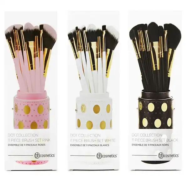 ست برس آرایشی مدل 011 بسته 11 عددی