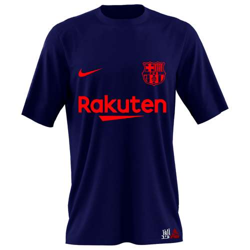 تی شرت آستین کوتاه مردانه مدل بارسلونا کد TSO005