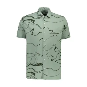 پیراهن آستین کوتاه مردانه کیکی رایکی مدل MBB20137-024