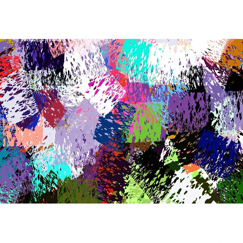 تابلو شاسی طرح رنگ های انتزاعی مدل T1201