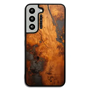 AKAM AMC-WSGS22-WOOD-15 Cover For Samsung Galaxy S22