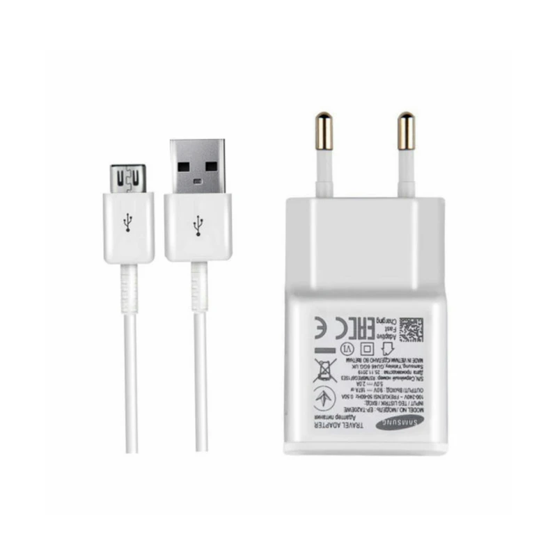 شارژر دیواری مدل T20E به همراه کابل تبدیل MicroUSB