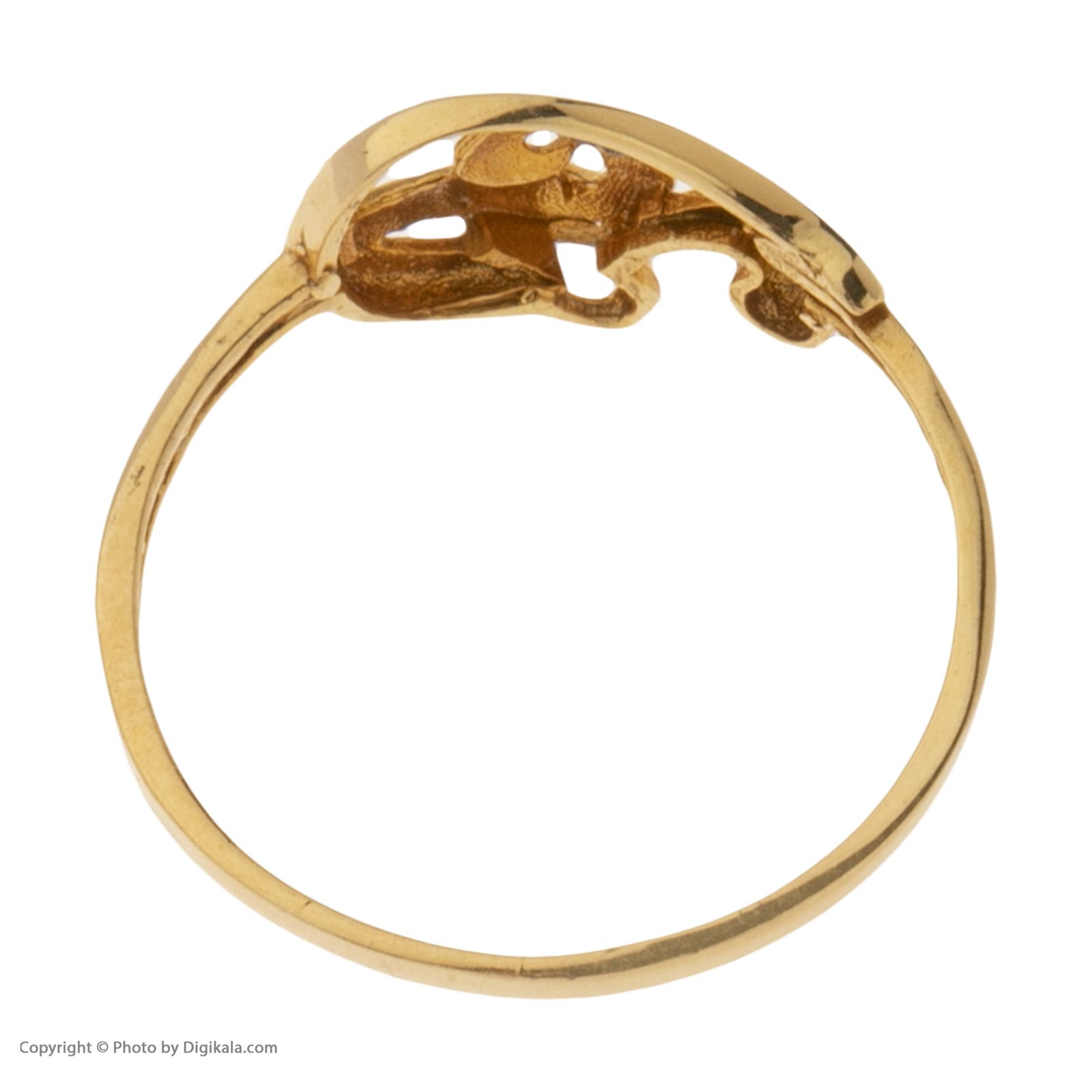انگشتر طلا 18 عیار زنانه مایا ماهک مدل MR0421 -  - 5