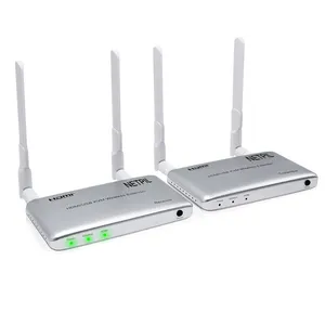 کی وی ام سوییچ HDMI بیسیم دو پورت نت پیل مدل kvwl200m بسته دو عددی