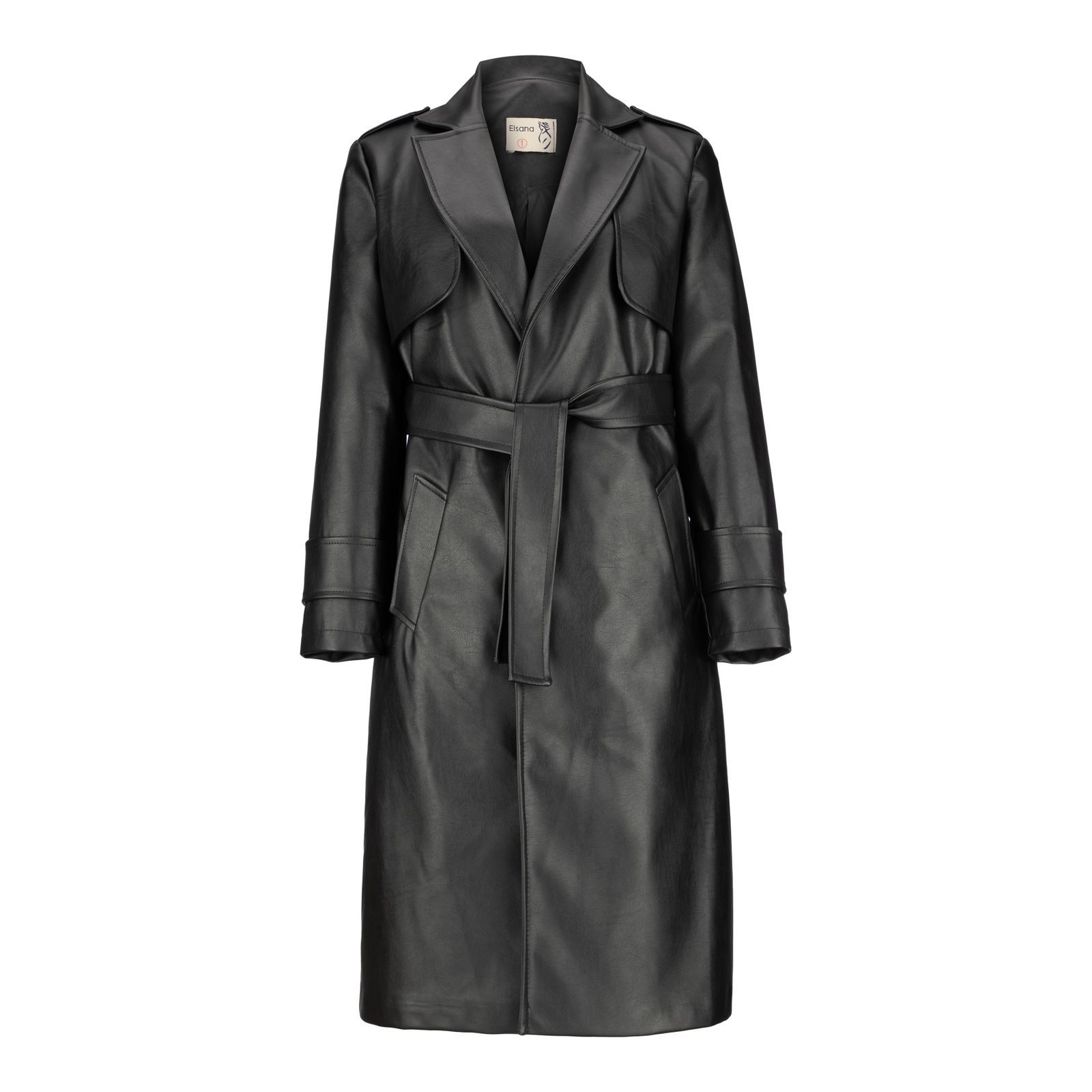 کت چرم زنانه السانا مدل  نیلاس کد 165401 -  - 1