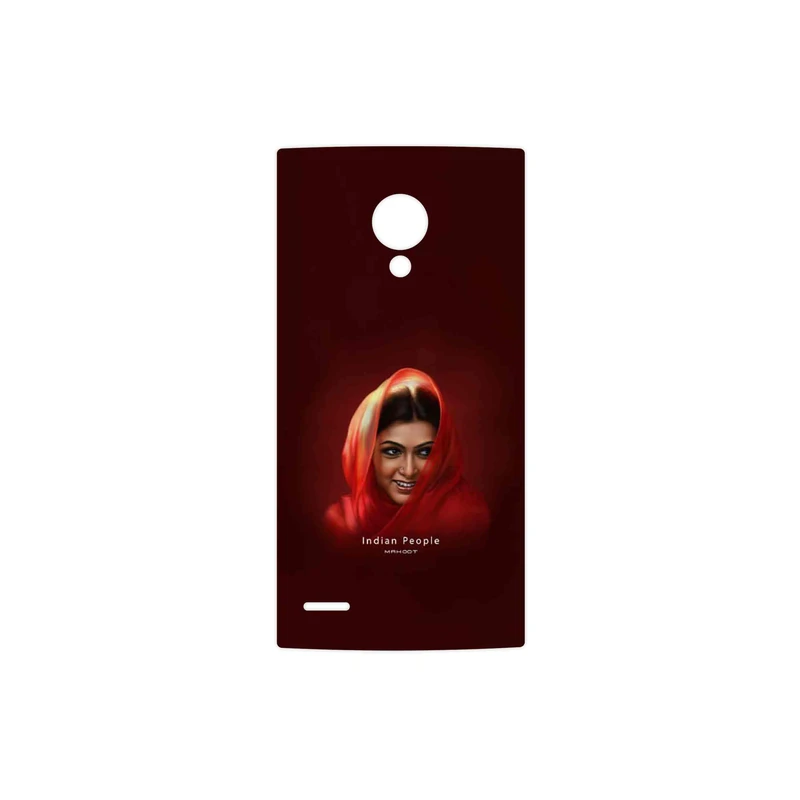 برچسب پوششی ماهوت مدل Portrait of an Indian Woman مناسب برای گوشی موبایل ال جی FX0 Firefox