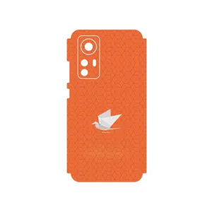 MAHOOT Minimalist origami bird Cover Sticker for Xiaomi 12