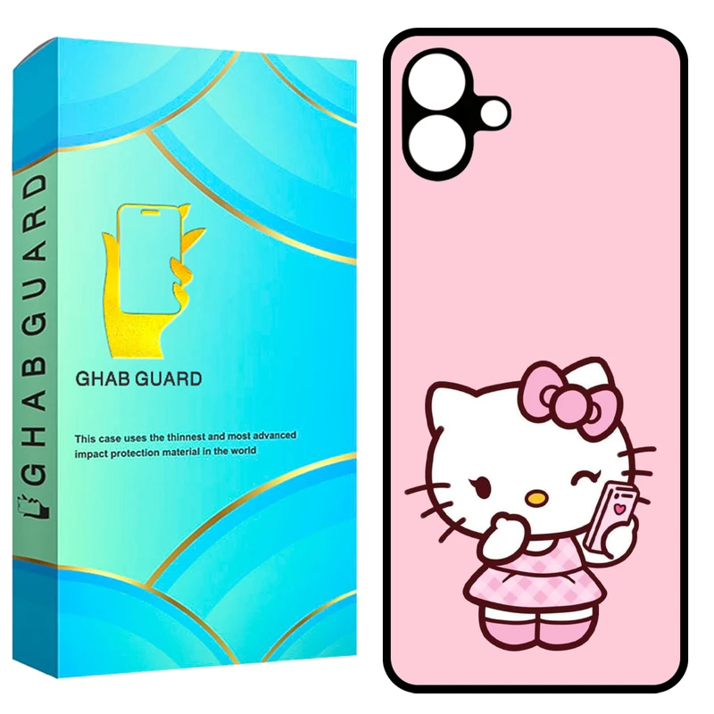 کاور قاب گارد طرح کیتی مدل GA0620 مناسب برای گوشی موبایل سامسونگ Galaxy A06 4G