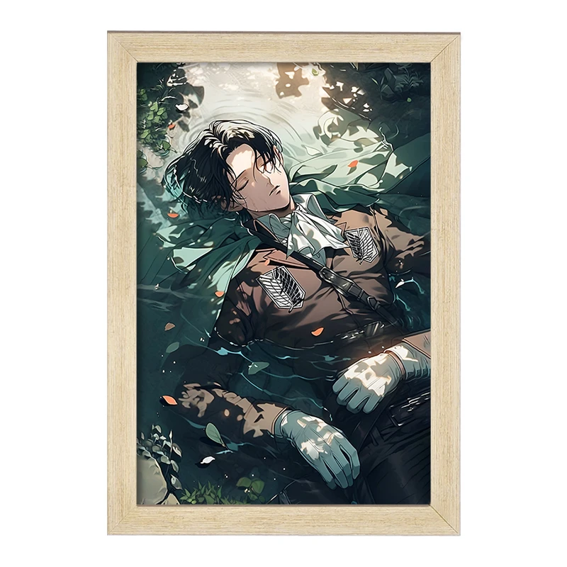 تابلو خندالو مدل لیوای انیمه اتک آن تایتان کد F4744