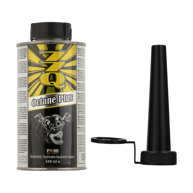 مکمل سوخت و اکتان بوستر خودرو اکتان پلاس مدل Q77 حجم 345 میلی لیتر بسته 14 عددی