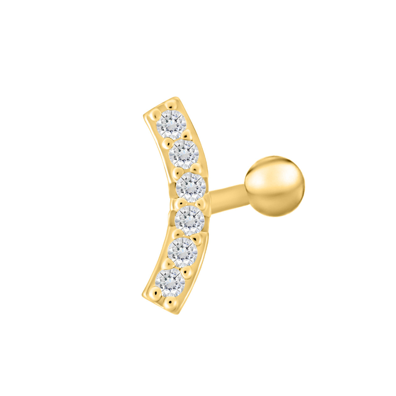 پیرسینگ گوش زنانه اقلیمه مدل HS227 پیرسینگ گوش زنانه اقلیمه مدل HS227