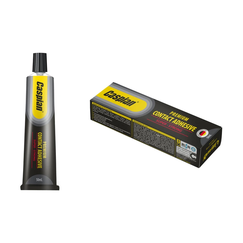 چسب کانتکت کاسپین مدل پریمیوم تیوب - 50 میلی‌لیتر
