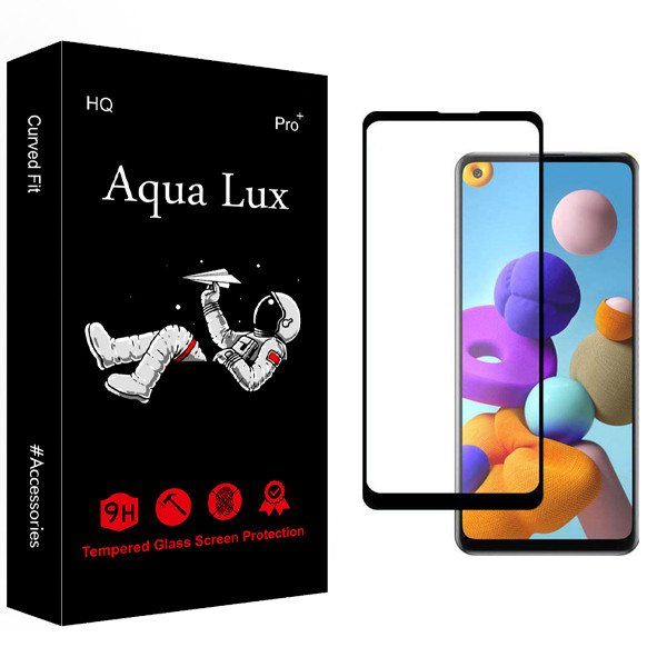 محافظ صفحه نمایش آکوا لاکس مدل +Pro مناسب برای گوشی موبایل سامسونگ Galaxy A21s
