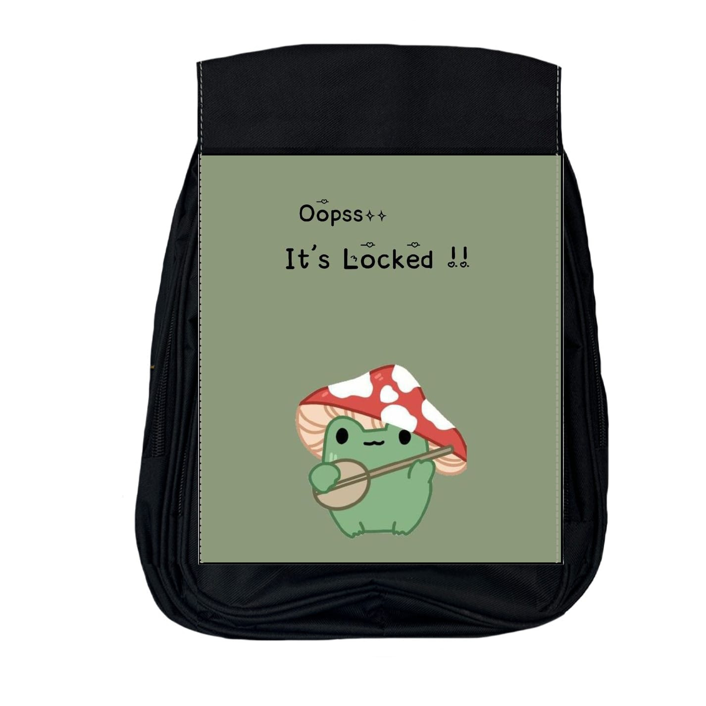 کوله پشتی مدرسه مدل قورباغه کیوت کد m2