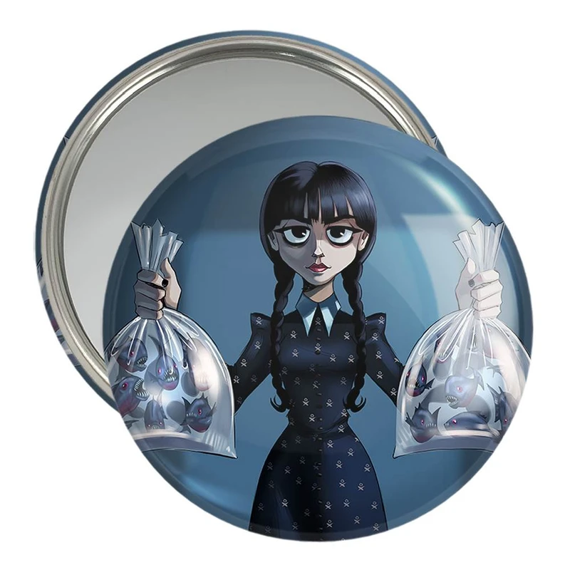 آینه جیبی خندالو مدل ونزدی Wednesday  کد 22060