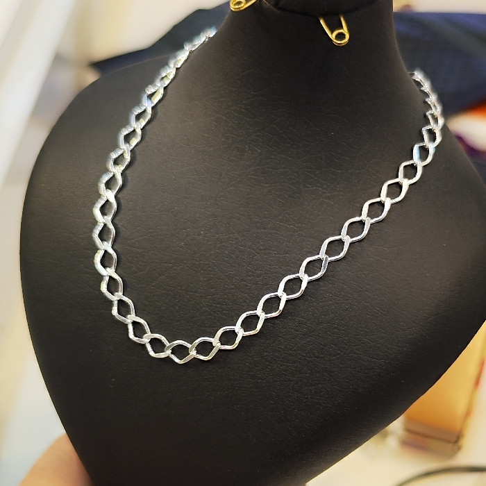 زنجیر نقره مردانه کد 800 زنجیر نقره مردانه کد 800