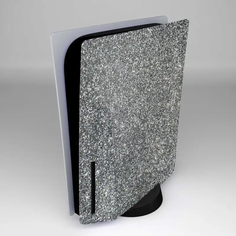 برچسب کنسول بازی و هدفون PS5 مدل اکلیلی طرح برجسته