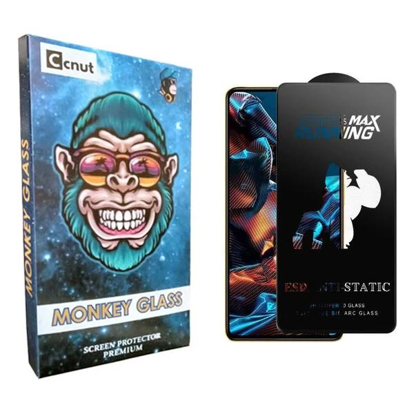 محافظ صفحه نمایش کوکونات مدل mnknewpkg Running Max مناسب برای گوشی موبایل شیائومی Redmi Note 10 Pro / Redmi Note 11 Pro / Poco X4 / Poco X4 Pro / Poco F4 / Poco F3